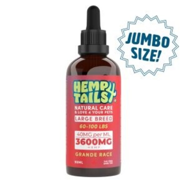 Hemp 4 Paws Hemp 4 Tails Large Breed Formula 3600MG 90ml