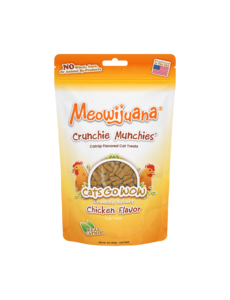 Meowijuana Meowijuana Crunchie Munchies Chicken Flavour Cat Treat 3oz
