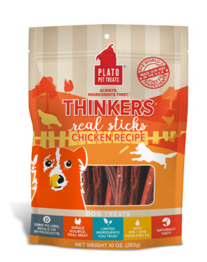 Plato Pet Treats Plato Pet Treats Thinkers Chicken 282g