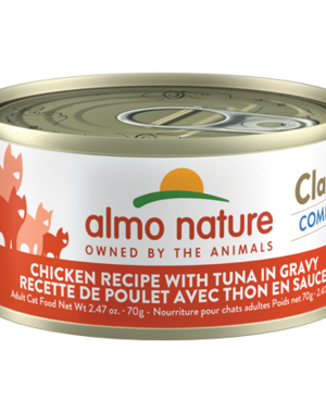 Almo Nature Almo Nature Classic Complete Chicken With Tuna in Gravy 70g