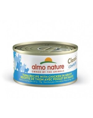 Almo Nature Almo Nature Classic Complete Tuna With Chicken in Gravy 70g