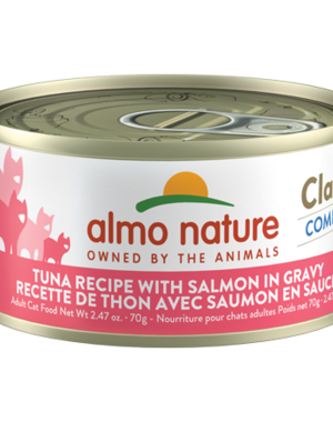 Almo Nature Almo Nature Classic Complete Tuna with Salmon in Gravy 70g