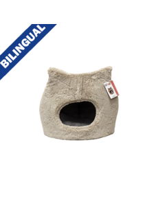 Ruff Love Ruff Love Cozy Cat Cave Taupe