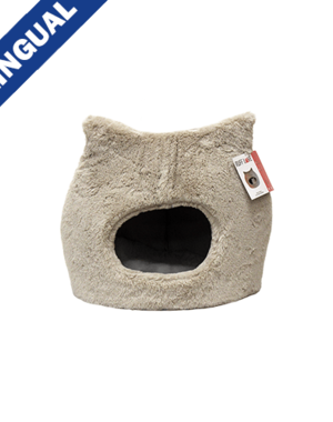 Ruff Love Ruff Love Cozy Cat Cave Taupe