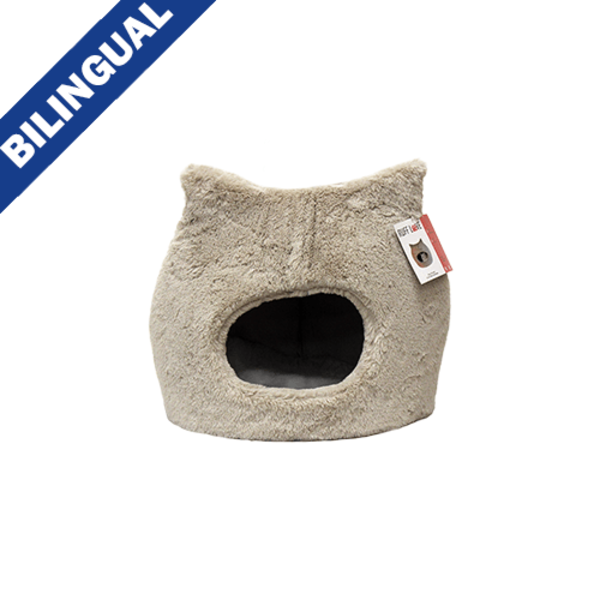 Ruff Love Ruff Love Cozy Cat Cave Taupe