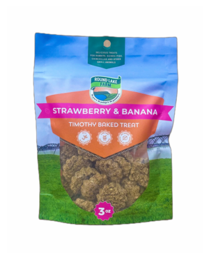 Round Lake Farm Round Lake Farm Timothy Strawberry & Banana Baked Treat 3oz