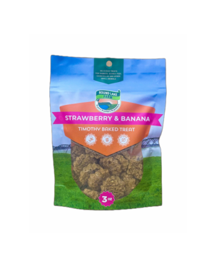 Round Lake Farm Round Lake Farm Timothy Strawberry & Banana Baked Treat 3oz