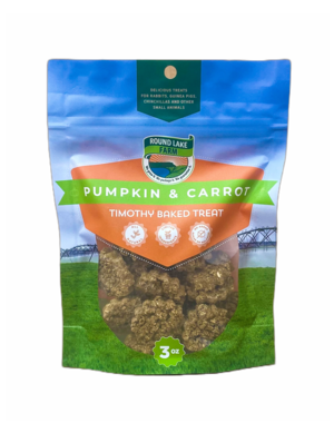 Round Lake Farm Round Lake Farm Timothy Carrot & Pumpkin Baked Treat 3oz