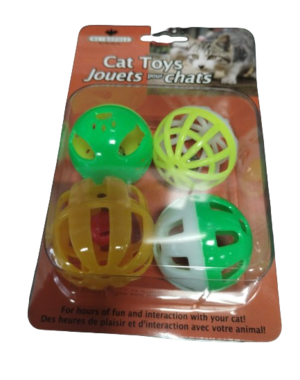 MetroPole MetroPole Assorted Balls 4 pack