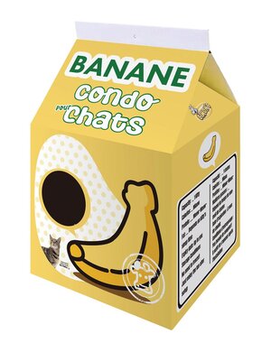 Burgham Simon's Simon's Banana Cat Condo