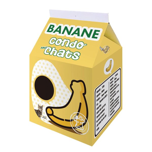 Burgham Simon's Simon's Banana Cat Condo