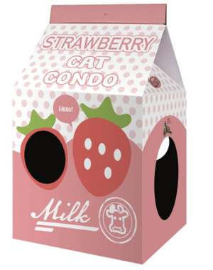 Burgham Simon's Simon's Strawberry Cat Condo