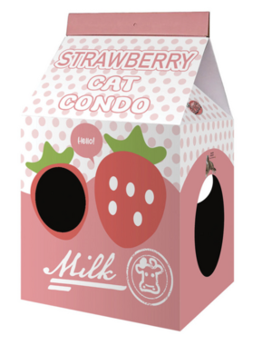 Burgham Simon's Simon's Strawberry Cat Condo