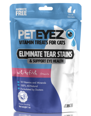 PetEyez Pet Eyez Vitamin Treats For Cats  Whitefish