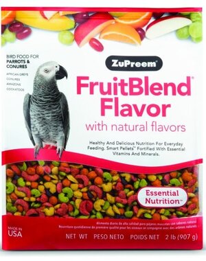 Zupreem Products Zupreem Fruitblend Flavour Large Bird 2lb