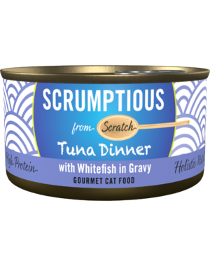 Scrumptious From Scratch Scrumptious Tuna Dinner With Ocean Fish For Cats 2.8oz