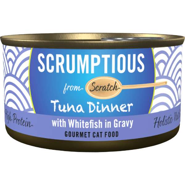 Scrumptious From Scratch Scrumptious Tuna Dinner With Ocean Fish For Cats 2.8oz