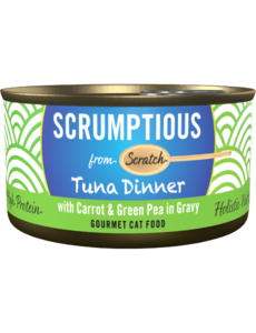 Scrumptious From Scratch Scrumptious Tuna Dinner With Carrot & Peas For Cats 2.8oz