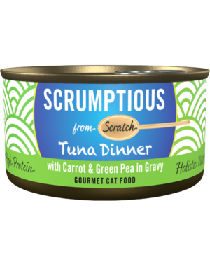 Scrumptious From Scratch Scrumptious Tuna Dinner With Carrot & Peas For Cats 2.8oz