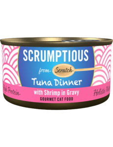 Scrumptious From Scratch Scrumptious Tuna Dinner With Shrimp For Cats 2.8oz