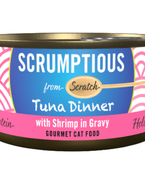 Scrumptious From Scratch Scrumptious Tuna Dinner With Shrimp For Cats 2.8oz