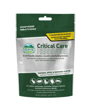 Oxbow Oxbow Critical Care Herbivore - Apple & Banana 141g