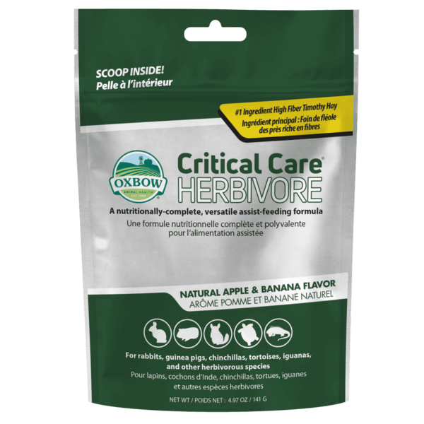 Oxbow Oxbow Critical Care Herbivore - Apple & Banana 141g