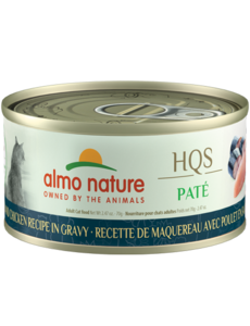 Almo Nature Almo Nature HSQ Natural Pate  Mackerel and Chicken Gravy 70 g