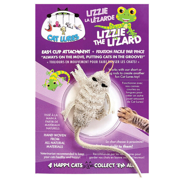 Go Cat Products Cat Lures Lizzie The Lizzard
