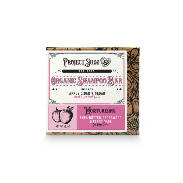 Project Sudz Project Sudz Organic Shampoo Bar Moisturizing  Shea Butter & Cedarwood113g