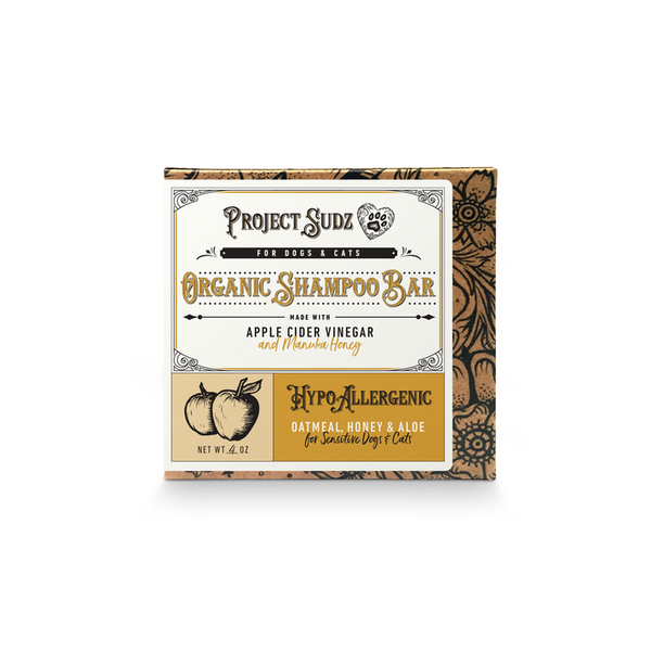 Project Sudz Project Sudz Organic Shampoo Bar Hypo Allergenic Oatmeal, Aleo & Honey  113g