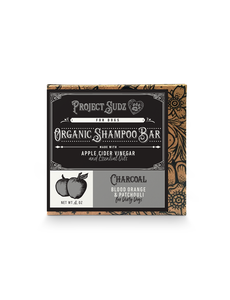  Project Suds Organic Shampoo Bar Charcoal, Blood Orange & Patchouli  113g