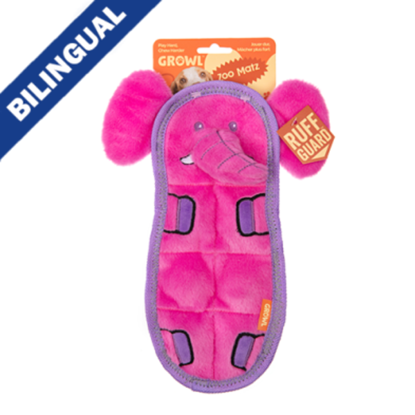 Growl Growl Zoo Matz Pink Elephant