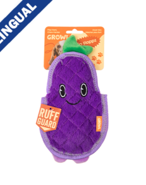 Growl Growl Filp Flops Purple Eggplant