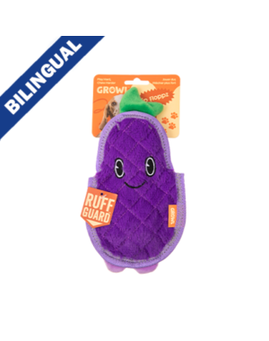 Growl Growl Filp Flops Purple Eggplant