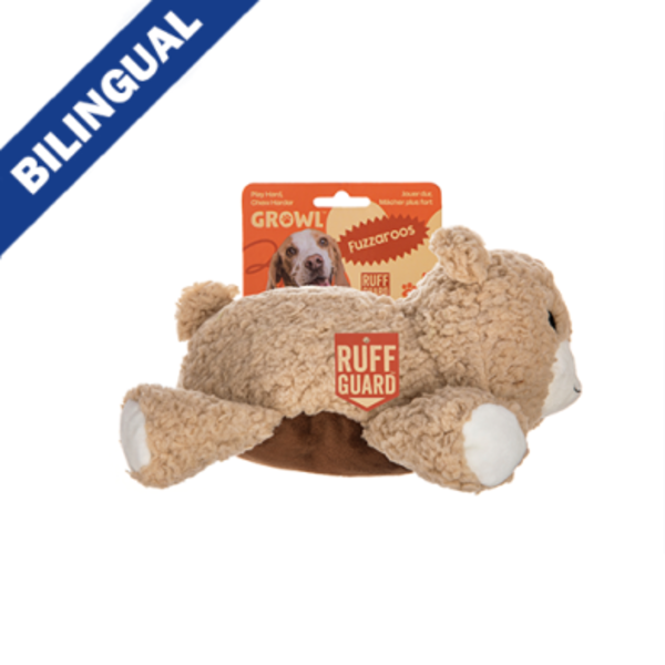 Growl Growl Fuzzaroos Brown Bear