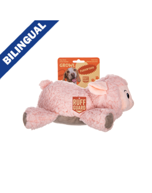 Growl Growl Fuzzaroos Pink Lamb