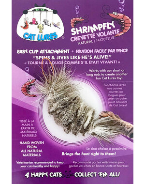 Go Cat Products Cat Lures Shrimpfly Natural