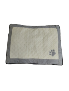 Burgham Cumfy Beds Cumfy Paw Print Cushion 36" x 27" x 4"