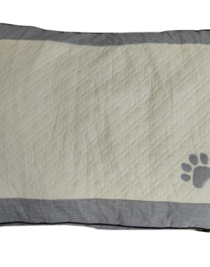 Burgham Cumfy Beds Cumfy Paw Print Cushion 36" x 27" x 4"