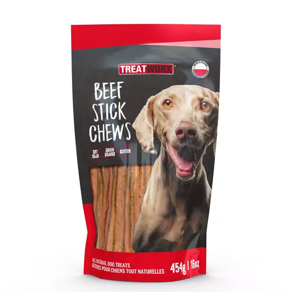 Treatworx TreatWorx Beef Stick Chews 16oz