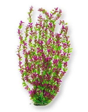 Aquatop AQUATOP Large Artificial Plant W/ Weighted Base -Pink & Green Plant 26"