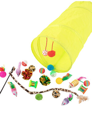 Brook Brand Pets Brook Brand Pets Cat Fun Starter Pack - 21 Piece