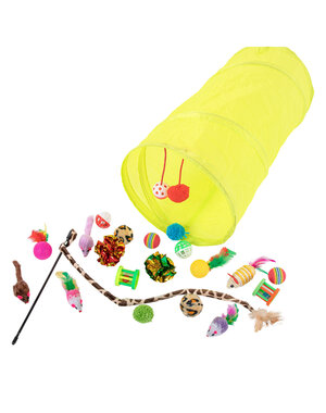 Brook Brand Pets Brook Brand Pets Cat Fun Starter Pack - 21 Piece