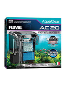 Fluval Fluval AquaClear AC20 Power Filter, 5-20 US Gal / 18-76 L