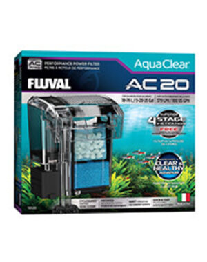 Fluval Fluval AquaClear AC20 Power Filter, 5-20 US Gal / 18-76 L