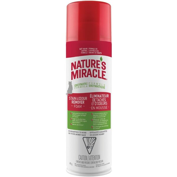 Natures Miracle Nature's Miracle Cat Stain & Odour Foam 17.5 oz