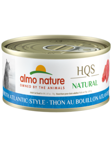 Almo Nature Almo Nature HSQ Natural Tuna In Broth Atlantic Style 70 g