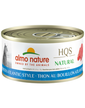 Almo Nature Almo Nature HSQ Natural Tuna In Broth Atlantic Style 70 g