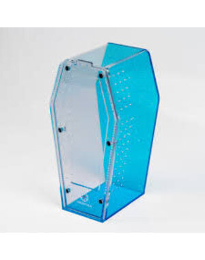 Tarantula Cribs Tarantula Cribs Coffin Crib Medium- Glitter Blue 10 x 5x 5"